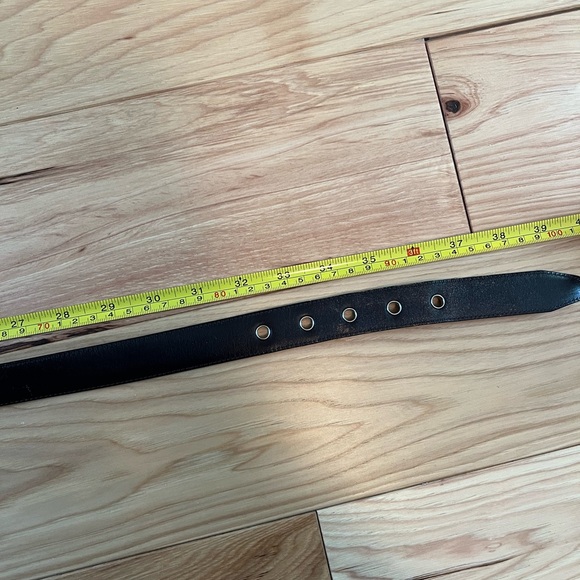 Coach Leather Belt Black - Picture 5 of 5